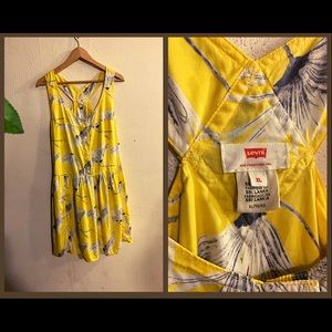 NWOT Vintage Levi’s Dandelion Yellow Dress